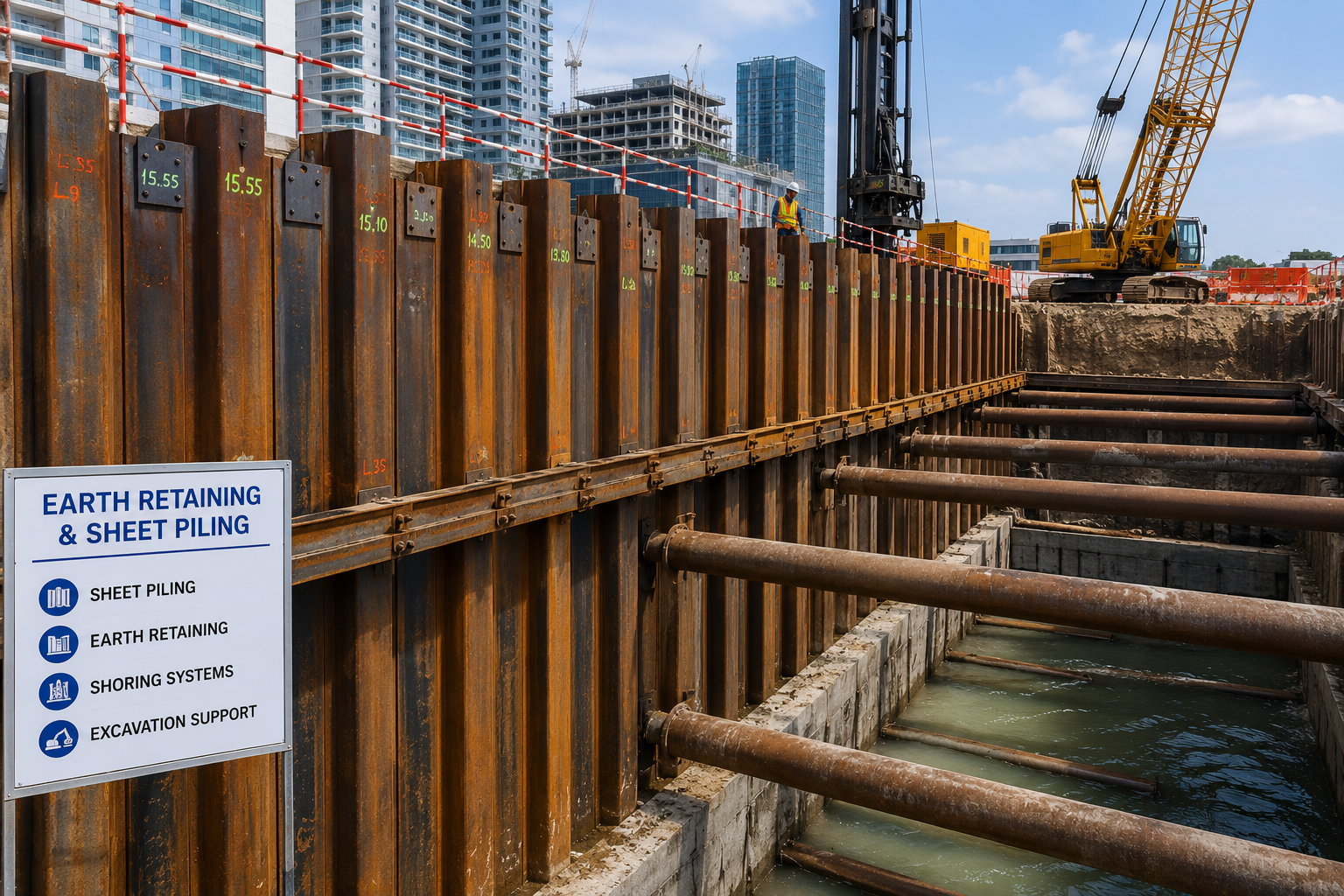 Earth Retaining & Sheet Piling