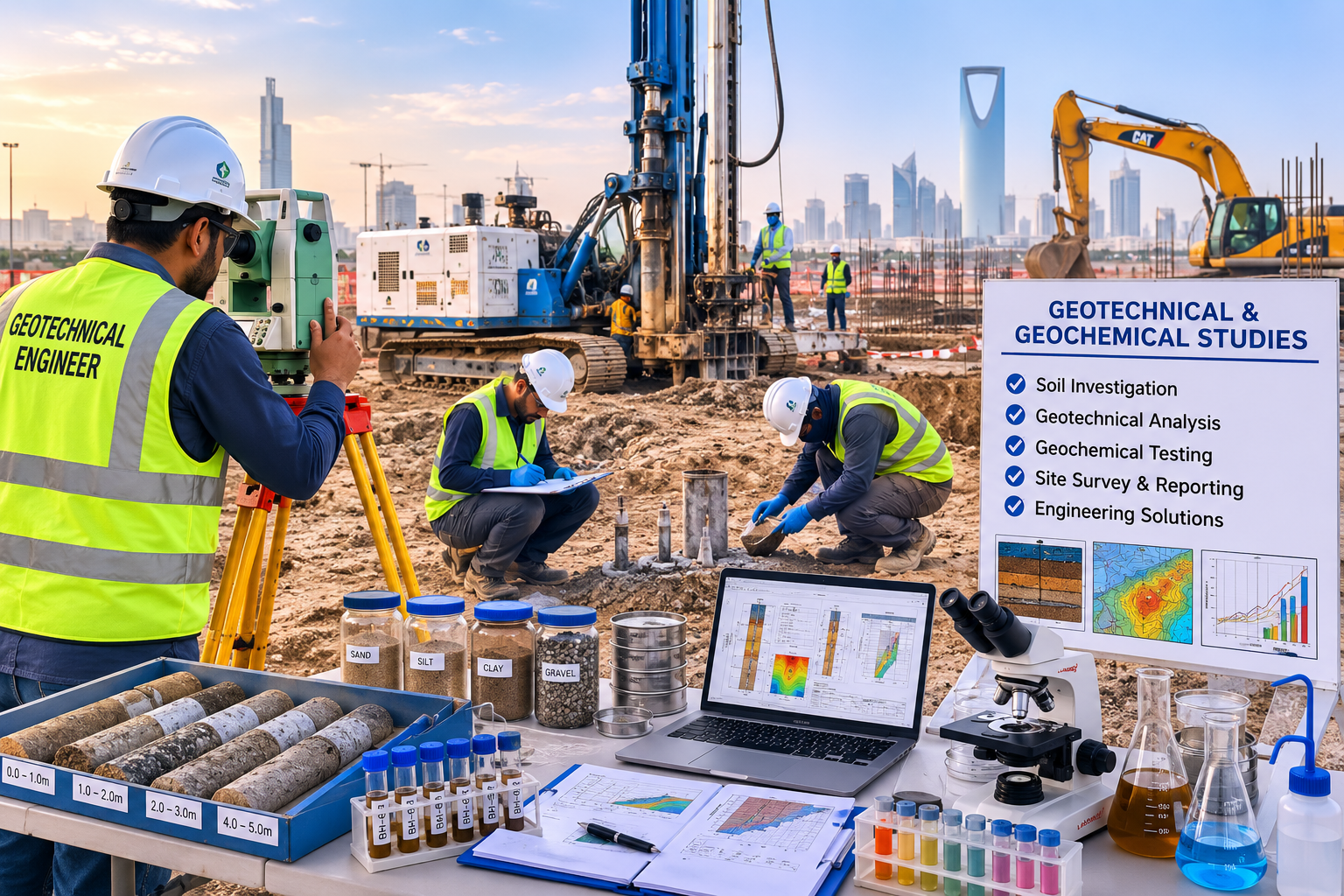 Geotechnical & Geochemical Studies
